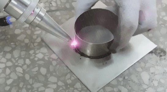 handheld laser welding machine sample