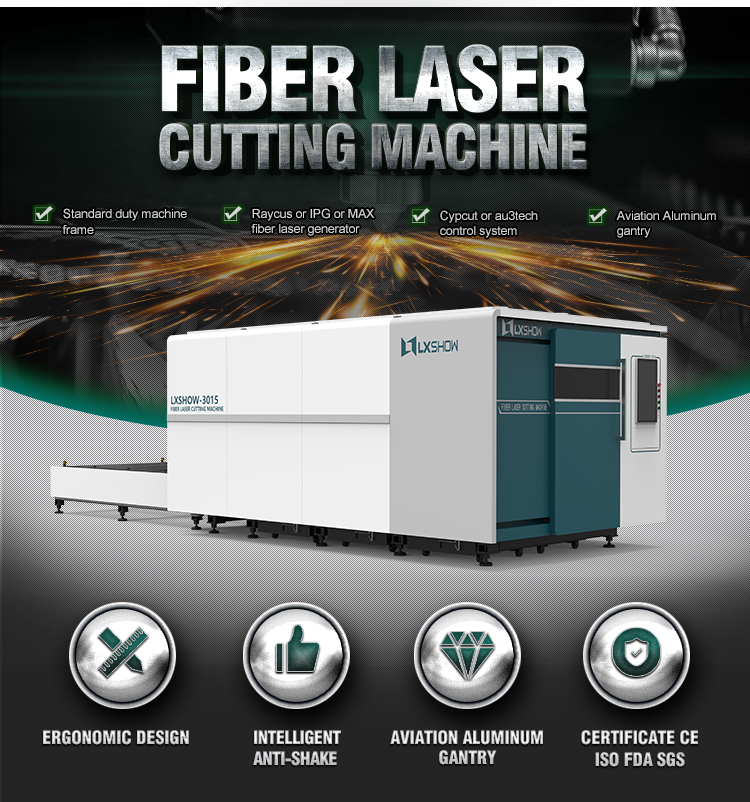 LXSHOW-1 fiber laser cutting machine